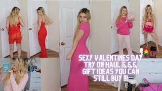 Valentine’s Day gift ideas and try on haul (lingerie, dresses & more)