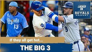The Royals need their Big 3 to get hot at the same time | Kansas City Royals Podcast