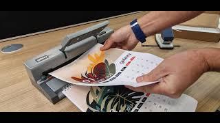 How to Make a Calendar using the G60 Calendar Making Kit