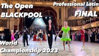 The Open Blackpool 2023 | World Championship | Professional Latin WDO