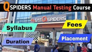 Qspiders Manual Testing Course in Bangalore