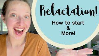 How To Relactate!