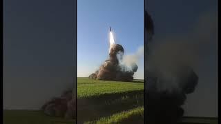 Ukrainian Tochka-U missile Firing at Russian Targets