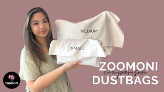 ZOOMONI dust bag review & try-on | Small & Medium