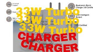 33W Turbo changer with redmi note 10 || fast charger