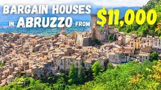 BUDGET Properties in ABRUZO under €14K: Find Your Dream Italian Home! House Hunting in Italy Ep.6