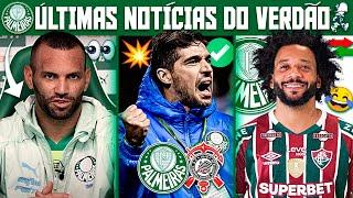 EXCELENTE NOVIDADE! PALMEIRAS TEM REFORÇO CONFIRMADO P/ HOJE! MARCELO NO VERDÃO?! WEVERTON, PRÉJOGO+