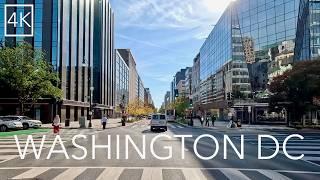 Washington DC City Drive 4K - Driving Tour of The District / United States Capital