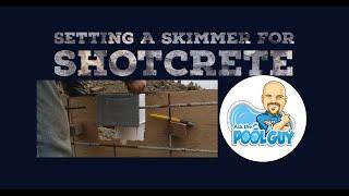 Setting the Skimmer for Shotcrete | Ask the Pool Guy {Legendary Escapes}