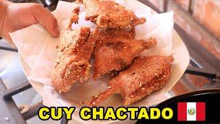 EL CUY CHACTADO PLATO TÍPICO DEL PERÚ