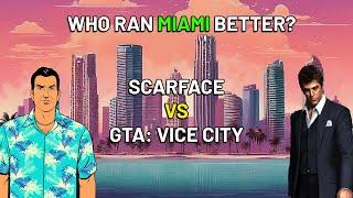 Scarface VS GTA:Vice City - Who Ran Miami Better?