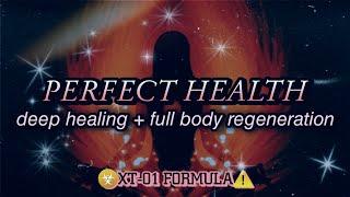 {FULL BODY HEALING}PERFECT  HEALTH SUBLIMINAL|| Body Regeneration + Cleanse Energy