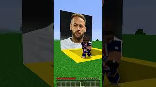 Minecraft Süper Futbolcu Kuyusuna Atladım  #shorts #minecraft