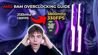 HIGHEST FPS BY OVERCLOCKING YOUR RAM (Samsung B-die DDR4)