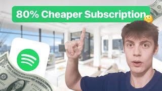 How to Get Spotify Premium Cheaper *UPDATED*