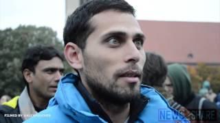 Pakistani Refugee Speaks out in Berlin