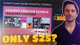 VEGAS Pro For Only $25! Video Editor Bundle 