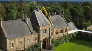 Bronto Skylift S50XDT-J At St Hugh's Charterhouse Parkminster - Facelift Access Hire