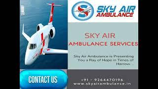 Trusted Charter Aircraft Air Ambulance Service in Nagpur and Allahabad by Sky Air