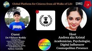 INTERNATIONAL FABTALKS WITH Dr. Vikhyat Reddy #ChildProdigy #Prodigy #ExceptionalTalent #GiftedChild