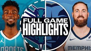 HORNETS at GRIZZLIES | NBA PRESEASON FULL GAME HIGHLIGHTS | October 10, 2024