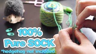 Lever Knitting a Sock (on one circular needle) | Part 2 | Magic Loop Style!