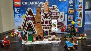 LEGO Gingerbread House (Fast Build) | Set 10267 | Merry Christmas from GamerMeg and Yellodart!