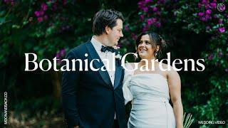 Melbourne Royal Botanical Gardens Wedding Video | Fran and Dylan | Film by Moon and Back Co.