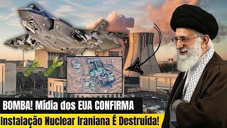 MÍDIA EUA CONFIRMA: Israel Lança Ataque Devastador Contra Instalação Nuclear do Irã!