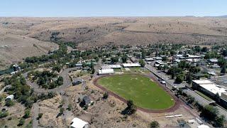 'If you build it, they will run' Tiny town builds their own Field of Dreams