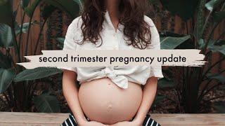 second trimester | how i've been feeling + belly update