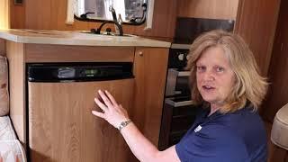 Using the Controls and Equipment inside the Charisma 550 Caravan