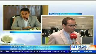 Director diario El Mundo a Maduro: “Somos cómplices de informar lo que está pasando en Venezuela”