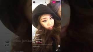 170302 Hyomin and Jiyeon Instagram Live