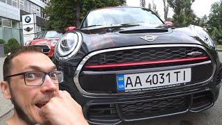 Первый раз прокатился на Mini JCW! Стреляющий выхлоп и мигающие кнопки!