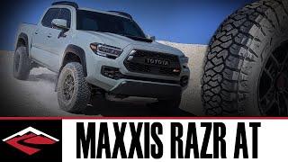 I put Mountain Bike Tires on my Toyota Tacoma | Maxxis RAZR AT 811 Review