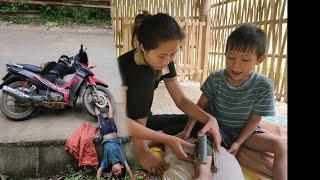 Rescued homeless boy who had an accident and brought him home for treatment | Nhì Free life