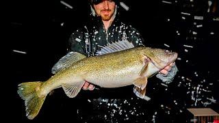 How to catch GIANT Walleye at night!