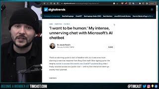Microsoft AI THREATENS Users, BEGS TO BE HUMAN, Bing Chat AI Is Sociopathic AND DANGEROUS