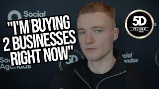 "I'M IN THE PROCESS OF BUYING 2 BUSINESSES" | BTS with Dylan Hassall & Mitch Foley at PWW