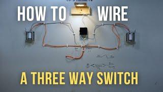 How to wire a three way light switch