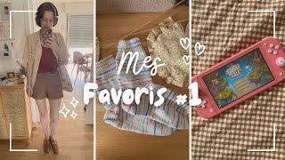 MES FAVORIS #1 - De la mode, de la vaisselle, un podcast, un jeu vidéo et un patron tricot