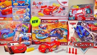 Disney Pixar Cars Toys Unboxing Review | Lightning McQueen Jumping Racetrack