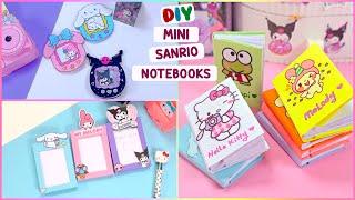 DIY Mini Sanrio Notebooks - Cute and Easy #sanrio