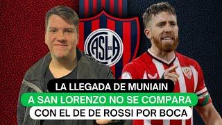 La llegada de Muniain a San Lorenzo no se compara con el de De Rossi por Boca