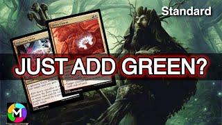 GREEN in BURN??? ️...? (MTG Arena Standard Deck 2024-2025)