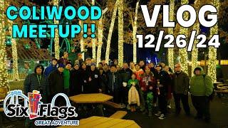 First Coliwood Meetup at Six Flags Great Adventure! | Vlog 12/26/24