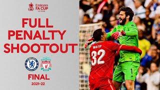 FULL Penalty Shootout & Trophy Lift | Chelsea v Liverpool | Emirates FA Cup Final 21-22