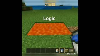 logic in crafting and building #shorts #shortfeed #ytshorts #funnylogic @GameWarpCreations1