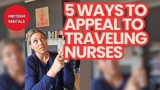 Traveling Nurses and Rentals